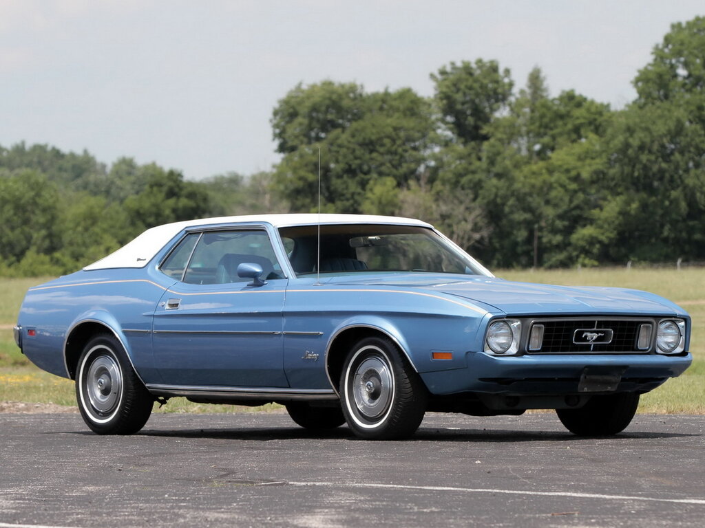 Ford Mustang (65D, 65F) 1 поколение, 3-й рестайлинг, купе (09.1970 - 09.1973)